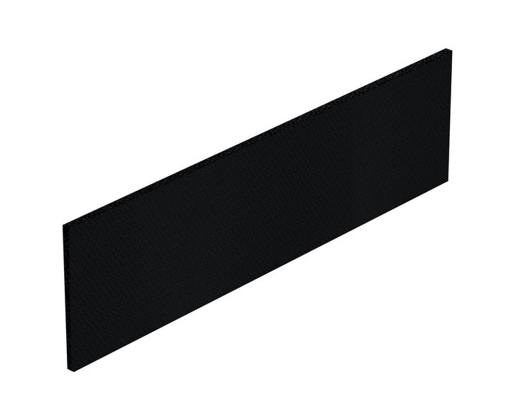 Black Fabric Tackboard for Hutch