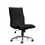 Luxhide Armless Executive Chair - JD11732