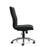 Luxhide Armless Executive Chair - JD11732