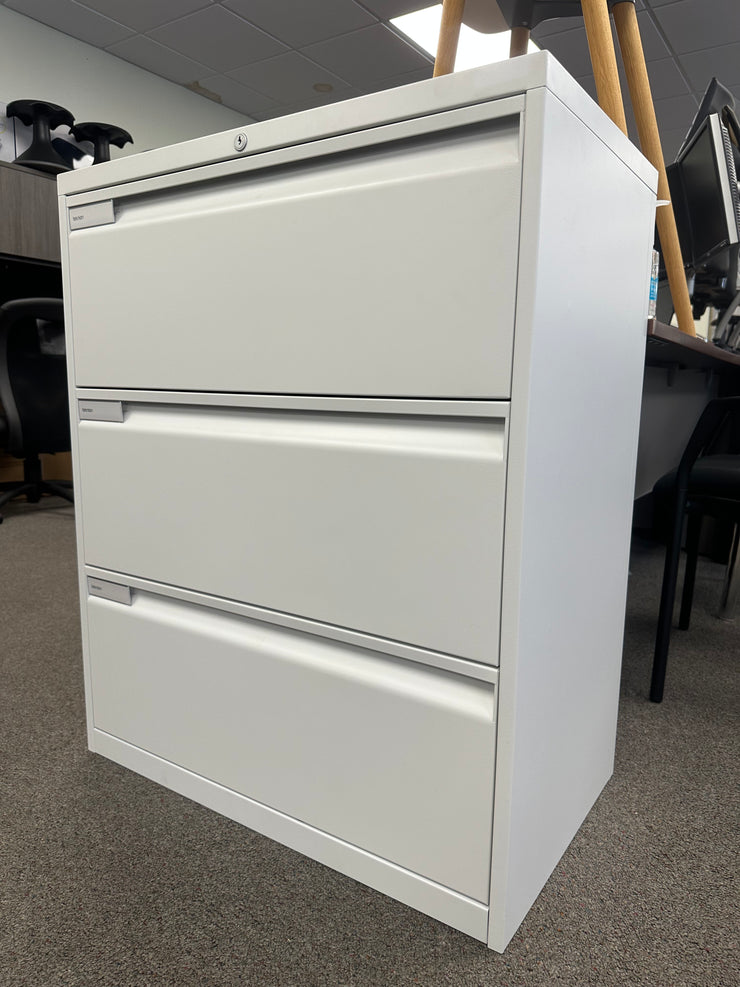 Teknion - 3 Drawer Lateral - 30" W - Lockable - Like New