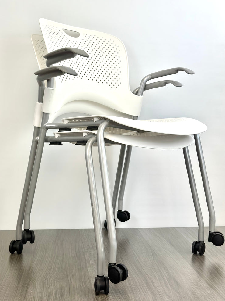 Herman Miller - Caper Side Chair on Casters - SELLING AS A PAIR