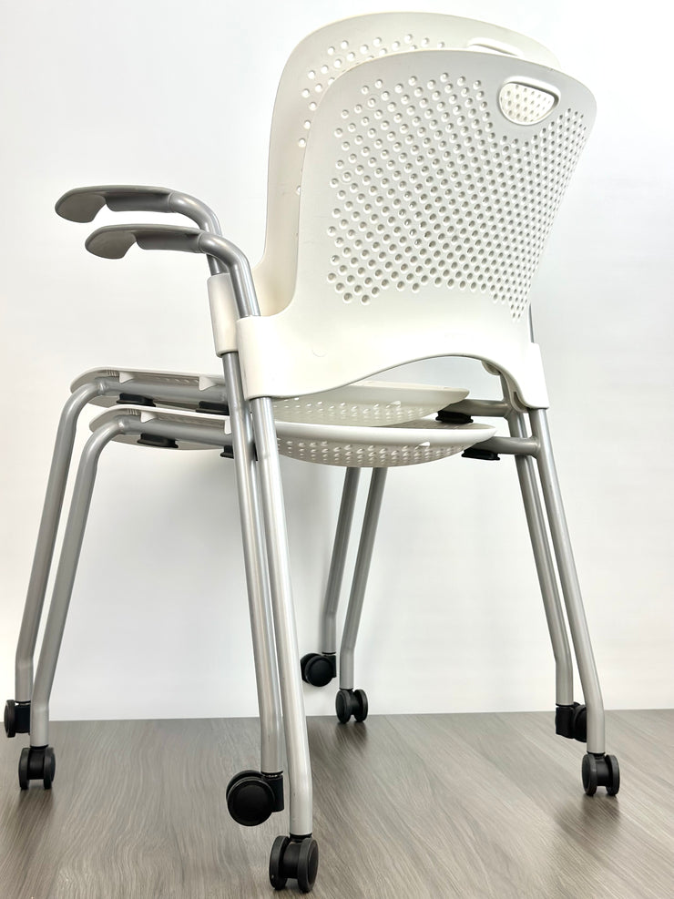 Herman Miller - Caper Side Chair on Casters - SELLING AS A PAIR
