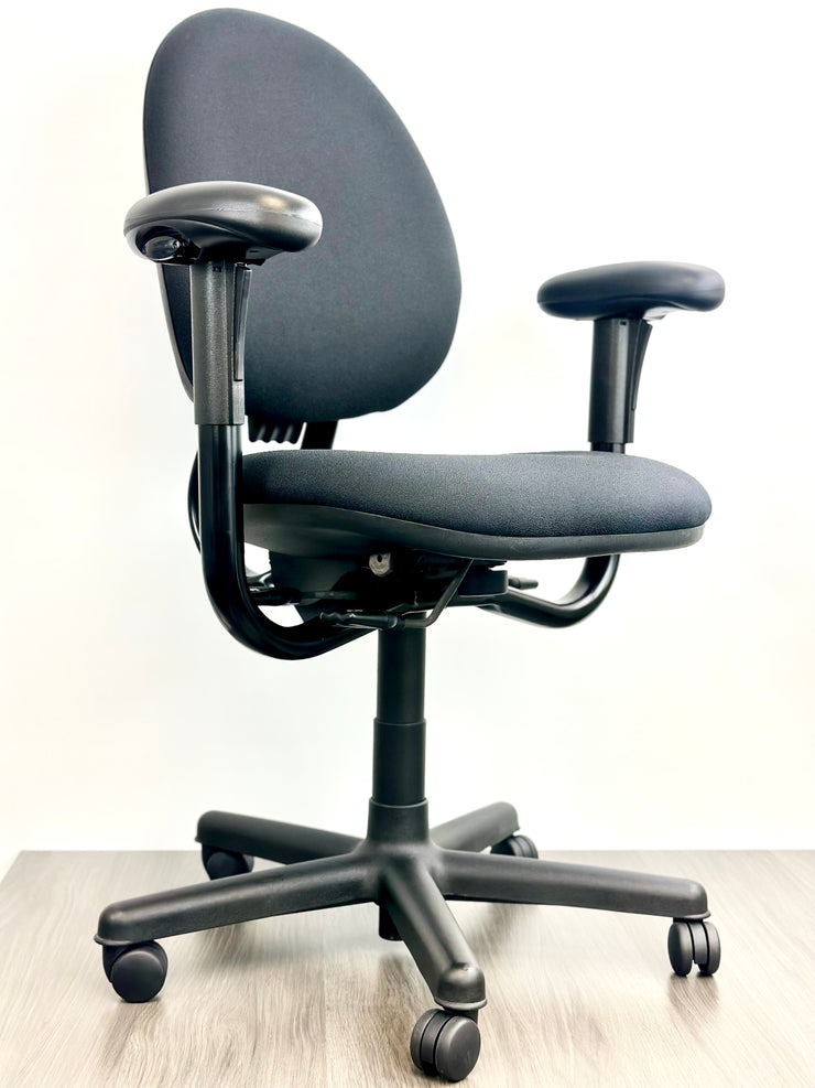 Steelcase Criterion - Black on Black - High Back - Fully Featured - Open Box