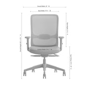 Mesh Back Managers Chair with Seat Slider - JD8002
