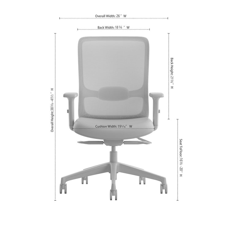 Mesh Back Managers Chair with Seat Slider - JD8002