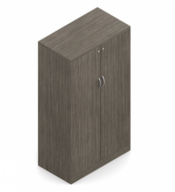 Global Furniture Grou - Zira™ 65.5"/66"H Wardrobe Cabinet/Shelving Combo, Doors, 36"W x 24"D - Left (Z36L6DIL) - List Price: $2,325