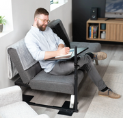 VIVO - DESK-ST01C - Black 20" x 15" Swivel Couch Desk - Brand New in the Box