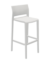 Global Furniture Group - Bakhit - Armless Bar Stool - Polymer Seat & Back - Fully Assembled (6754)