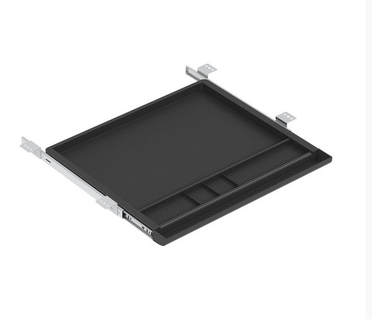 Commercial Grade Black Center Drawer