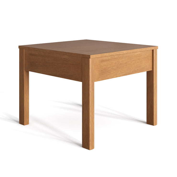 Aiden End Table - Natural Wood Finish