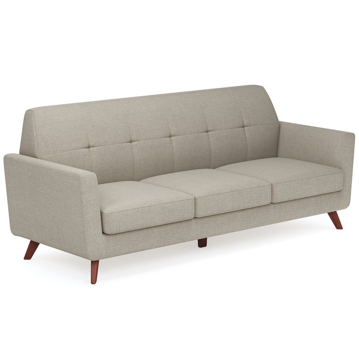 Office Source Partridge Sofa with Wood Legs