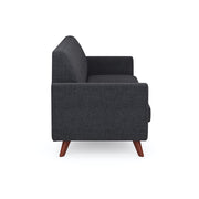Office Source Partridge Sofa with Wood Legs
