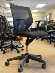 Keilhauer Simple Chair - Black on Black - Fully Featured - Pre-Owned