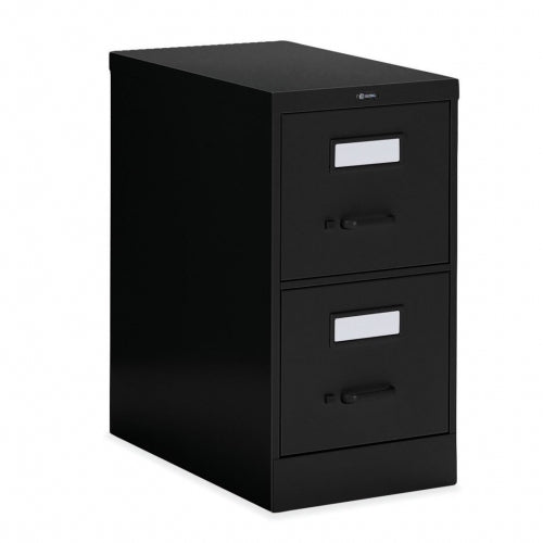Global - 2500 Series - 2 Drawer Vertical File Cabinet - Letter (25-201) - Joe's Discount Office Furniture