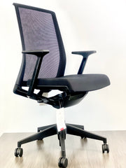 Haworth Very - Task Chair - Black on Black - Brand New