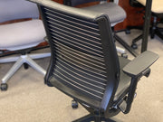 Steelcase - Think Chair with 4D Arms - Fully Upholstered in Leather - Pre-Owned