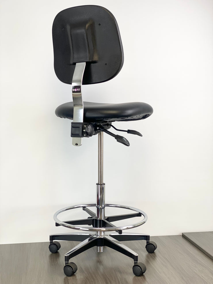 Bio Fit Stools BIOFIT Ergonomic Vinyl Task Stool - Brand New - Antimicrobial Clean Ro
