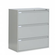 Global 3 Drawer Lateral File Cabinet - 42"W (9342P-3F1H) - Joe's Discount Office Furniture