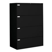 Global 4 Drawer Lateral File Cabinet - 42"W (9342P-4F1H) - Joe's Discount Office Furniture