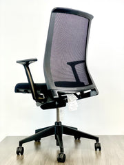 Haworth Very - Task Chair - Black on Black - Brand New