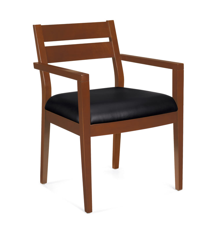 Toffee Wood Guest Chair - JD11820B-TH - Joe's Discount Office Furniture