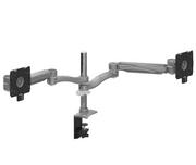 Global - Monitor Arms - Dual Screen - Double Extension - Height Adjustable Pole Base - (MON2SDEH) - List Price: $936 - Joe's Discount Office Furniture