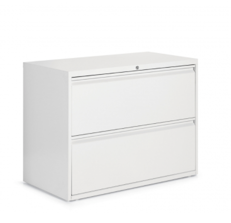 Global 2 Drawer Lateral File Cabinet - 36"W (1936P-2F12)