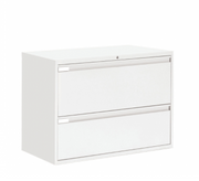Global 2 Drawer Lateral File Cabinet - 42"W (9342P-2F1H)