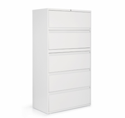 Global 5 Drawer Lateral File Cabinet - 36"W (1936P-5F12)