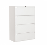 Global 4 Drawer Lateral File Cabinet - 42"W (9342P-4F1H)