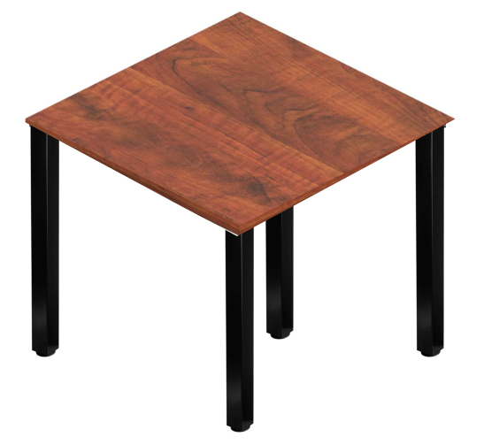 Square Post Leg Square Tables - Black Legs Square Post Leg Square Tables - Black Legs