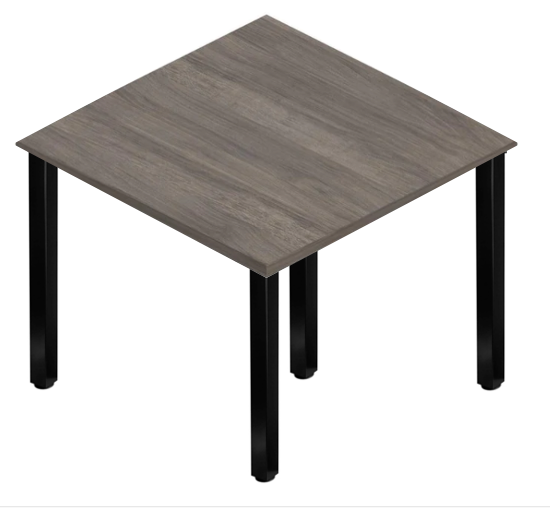 Square Post Leg Square Tables - Black Legs Square Post Leg Square Tables - Black Legs