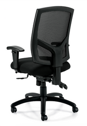 Mesh Back Multi-Function Chair with Arms - JD11769B - Joe's Discount Office Furniture