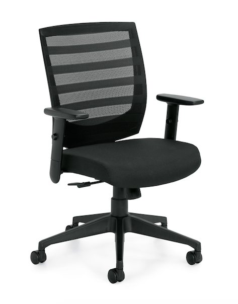 Mid Back Management Chair - JD11921B - Joe's Discount Office Furniture