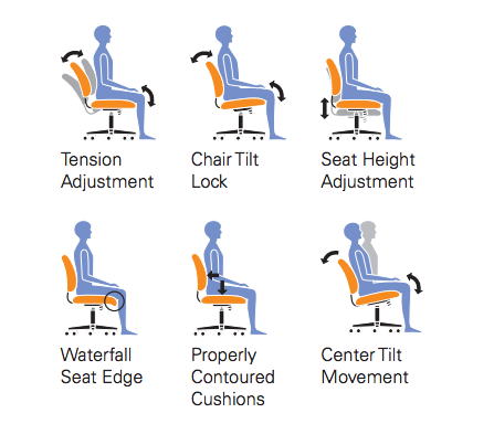 Segmented Cushion Chair - JD11858B - Joe's Discount Office Furniture