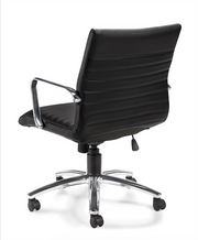 Mid Back Luxhide Executive Chair - JD11734B - Joe's Discount Office Furniture