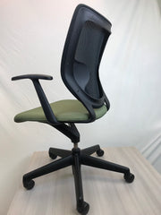 Keilhauer Simple Chair - Zig Zag Solid Green - Pre-Owned - Joe's Discount Office Furniture
