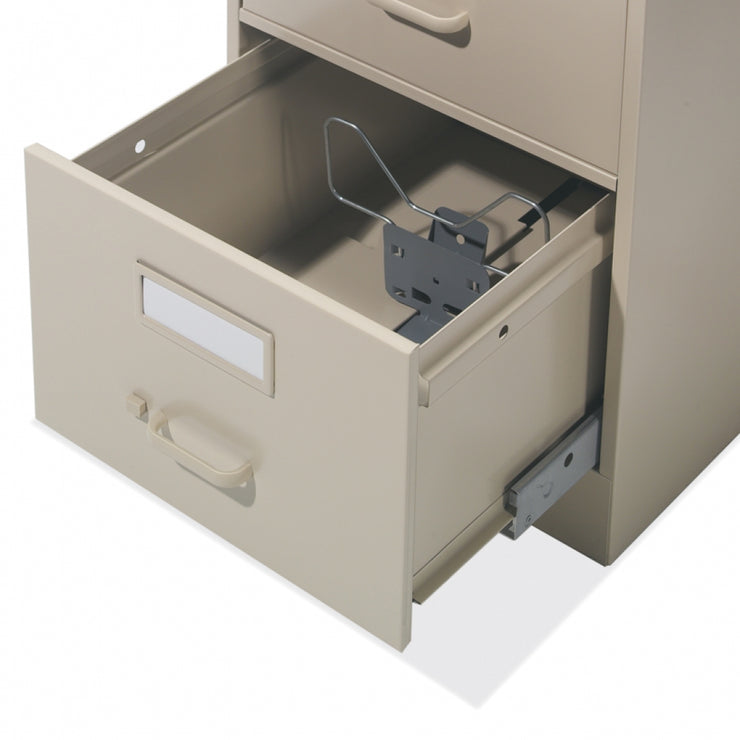 Global - 2500 Series - 2 Drawer Vertical File Cabinet - Letter (25-201) - Joe's Discount Office Furniture