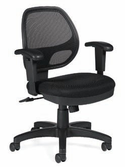 Mesh Back Managers Chair - JD11647B - Joe's Discount Office Furniture