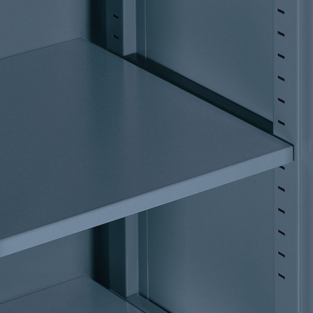 Global 2 Door Storage Cabinet with Center Handle - 9336-S72L